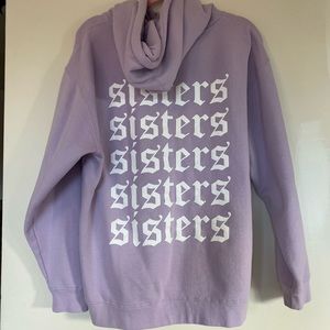 James Charles Sisters Repeating Lavender Hoodie
